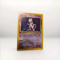 Mewtwo Holo 10/102 French Pokemon Card Base Set 1999 1st Edition - Image 1