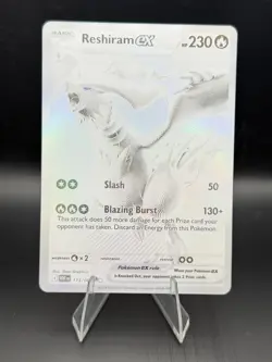 Reshiram EX White Flare 173/086 Card Mint Condition - Image 1