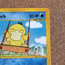 Psyduck 104/147 Aquapolis 2002 WOTC Pokemon Card - Beautiful condition - NM - Image 4
