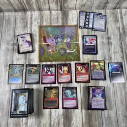 MLP CCG Card Lot w/Promo, UR, Foils, R, My Little Pony 2014 The Crystal Games - Image 1