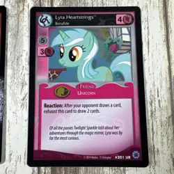 MLP CCG Card Lot w/Promo, UR, Foils, R, My Little Pony 2014 The Crystal Games - Image 2