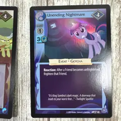 MLP CCG Card Lot w/Promo, UR, Foils, R, My Little Pony 2014 The Crystal Games - Image 4