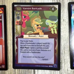 MLP CCG Card Lot w/Promo, UR, Foils, R, My Little Pony 2014 The Crystal Games - Image 5