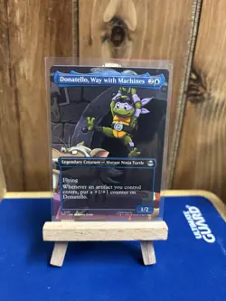 Donatello, Way With Machine (Showcase) Regular TMNT MTG - Image 1