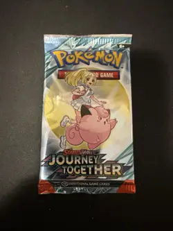 Pokemon Journey Together Booster Pack 10 Cards - Image 1