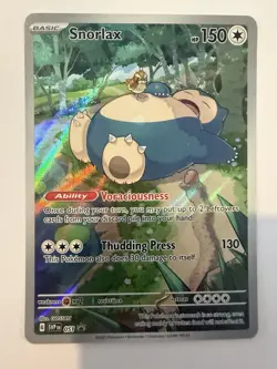 Snorlax 051 Sv: Scarlet & Violet Promo Cards Holo - Image 1