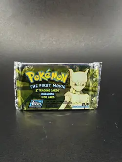 Brand New Sealed Vintage Topps Pokemon The Movie Card Pack 97-98 - Image 1