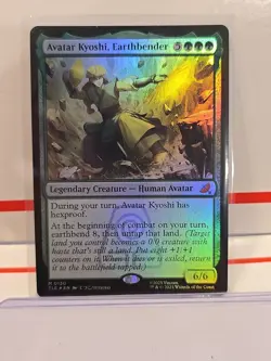 MTG - Avatar Kyoshi, Earthbender - Regular Mythic #0130 Avatar: (TLE) NM - Image 1
