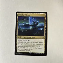 MTG: Ikoria: Lair of Behemoths #248 Indatha Triome - Image 1
