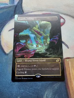 FOIL ZAGOTH TRIOME (SHOWCASE) Ikoria IKO Magic MTG NM-M - Image 1