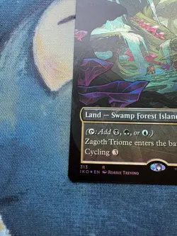 FOIL ZAGOTH TRIOME (SHOWCASE) Ikoria IKO Magic MTG NM-M - Image 4