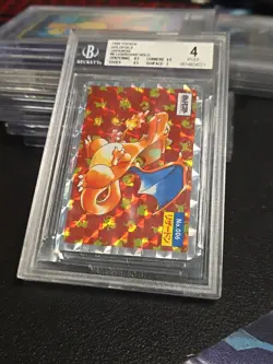 Charizard Topsun Prism HoloNo.006 Nintendo Pokemon Card 1995 Japanese #001 - Image 3