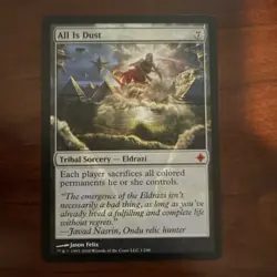Wizards Magic: The Gathering All Is Dust Eldrazi Rare Rise Tribal Sorcery - Image 1