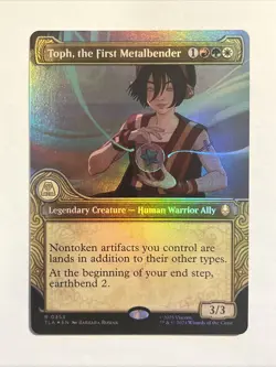 Toph, the First Metalbender (Showcase) Avatar: The Last Airbender Foil - Image 1