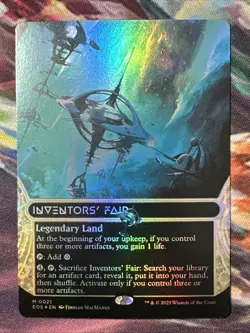 Inventors' Fair - Stellar Sights FOIL - Edge of Eternities #21 Mythic, NM - Image 1