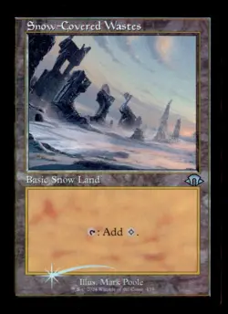 Snow-Covered Wastes (Retro Frame) U Modern Horizons 3 439 NM - Image 1