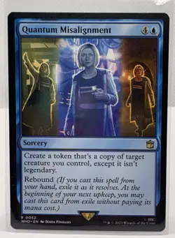 1x Quantum Misalignment - Universes Beyond: Doctor Who - NM - MTG - Image 1