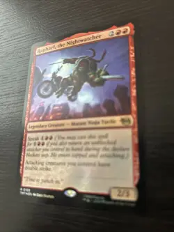 Raphael, the Nightwatcher Teenage Mutant Ninja Turtles MTG Magic FOIL - Image 2