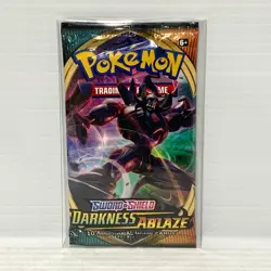 1x Sword & Shield Darkness Ablaze Sealed Pokemon Card Booster Pack - Image 1