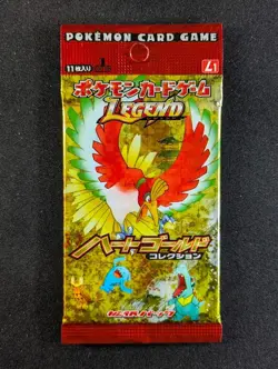 2009 Pokemon LEGEND HeartGold Collection 1st Edition Factory Sealed Booster Pack - Image 1