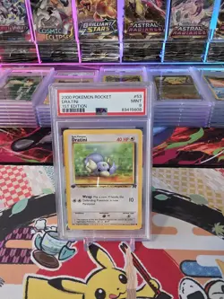 2000 POKEMON ROCKET 1ST EDITION #53 DRATINI MINT PSA 9 - Image 3