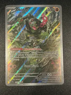 Okidogi 74/64 Illustration Rare Shrouded Fable Pokemon Near Mint - Image 1