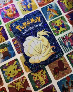 Pokemon 151 Vintage Pocket Monsters Vending HOLO Prism Sticker 2000 Nintendo - Image 1