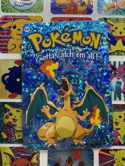 Pokemon 151 Vintage Pocket Monsters Vending HOLO Prism Sticker 2000 Nintendo - Image 2