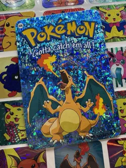 Pokemon 151 Vintage Pocket Monsters Vending HOLO Prism Sticker 2000 Nintendo - Image 4