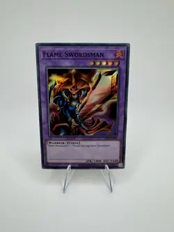 Yu-Gi-Oh! TCG Flame Swordsman Legend of Blue Eyes White Dragon LOB-EN003... - Image 1