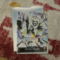 One Piece CCG Monkey D. Luffy Leader Card L R 5000 Power Monkey D. Luffy - Image 1