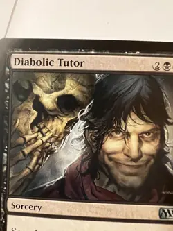 MTG Diabolic Tutor Commander Magic The Gathering NM Card X Multiples - Image 1