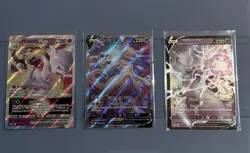 Pokemon Tcg Mewtwo 030/078 031/078 SWSH229 Bundle X3 Pokemon Cards - Image 1