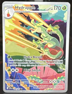 Pokemon TCG Hydrapple 188/182 Sv10: Destined Rivals Illustration Rare Holo Card - Image 1