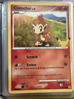Jumbo Sinnoh Starter Pokemon Cards - Full Set (Turtwig, Chimchar, Piplup) - Image 5