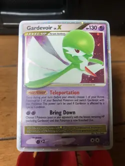 Gardevoir LV.X 131 132 Holo Secret Wonders Pokemon Card LP - Image 1