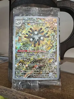 Pokemon Magneton *SEALED* SVP 159 Scarlet & Violet Promo Holo English Card - Image 1