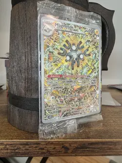 Pokemon Magneton *SEALED* SVP 159 Scarlet & Violet Promo Holo English Card - Image 3