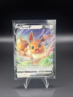 Eevee V SWSH065 SWSH: Sword & Shield Promo Cards Holo - Image 1