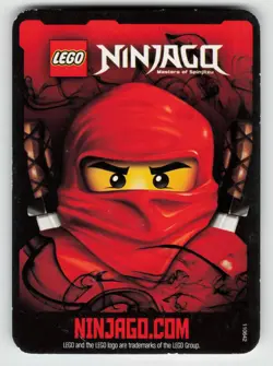 2012 LEGO Ninjago TCG - WHIRLWIND - Non Holo Lightning Card #64/125 - Image 2
