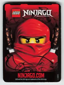 2011 LEGO Ninjago TCG - LIGHTNING STRIKE - Non Holo Lightning Card #41/81 - Image 2