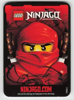 2012 LEGO Ninjago TCG - LLOYD ZX - Non Holo Character Card #1/125 - Image 2