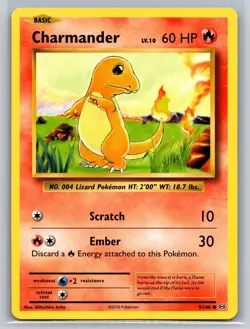 Charmander 9/108 XY Evolutions Fire Basic Pokemon TCG Collectible Card - Image 1