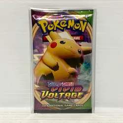 1x Sword & Shield Vivid Voltage Sealed Pokemon Card Booster Pack - Image 1