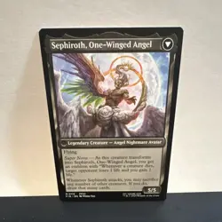 Magic: The Gathering FFVII Sephiroth Fabled SOLDIER & One-Winged Angel Card Lot - Image 2