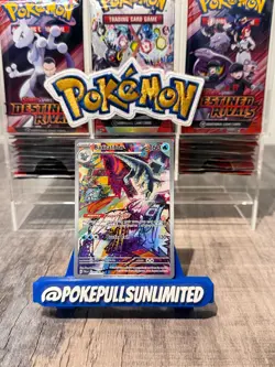 Pokemon TCG Baxcalibur Card 210/193 IR Sv02: Paldea Evolved 2023 - Image 1