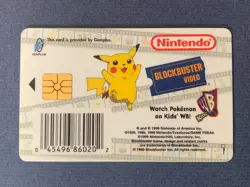Lot 1999 Nintendo Blockbuster Pokemon Snap Collectible Card Bulbasaur Charmander - Image 5