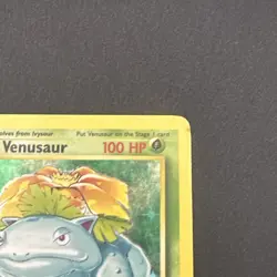 Pokemon Vintage Venusaur 15/102 Base Set Holo Card - Image 3