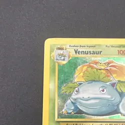 Pokemon Vintage Venusaur 15/102 Base Set Holo Card - Image 4