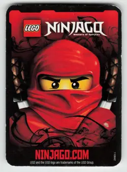 2012 LEGO Ninjago TCG - BITE BACK - Non Holo Lightning Card #59/125 - Image 2